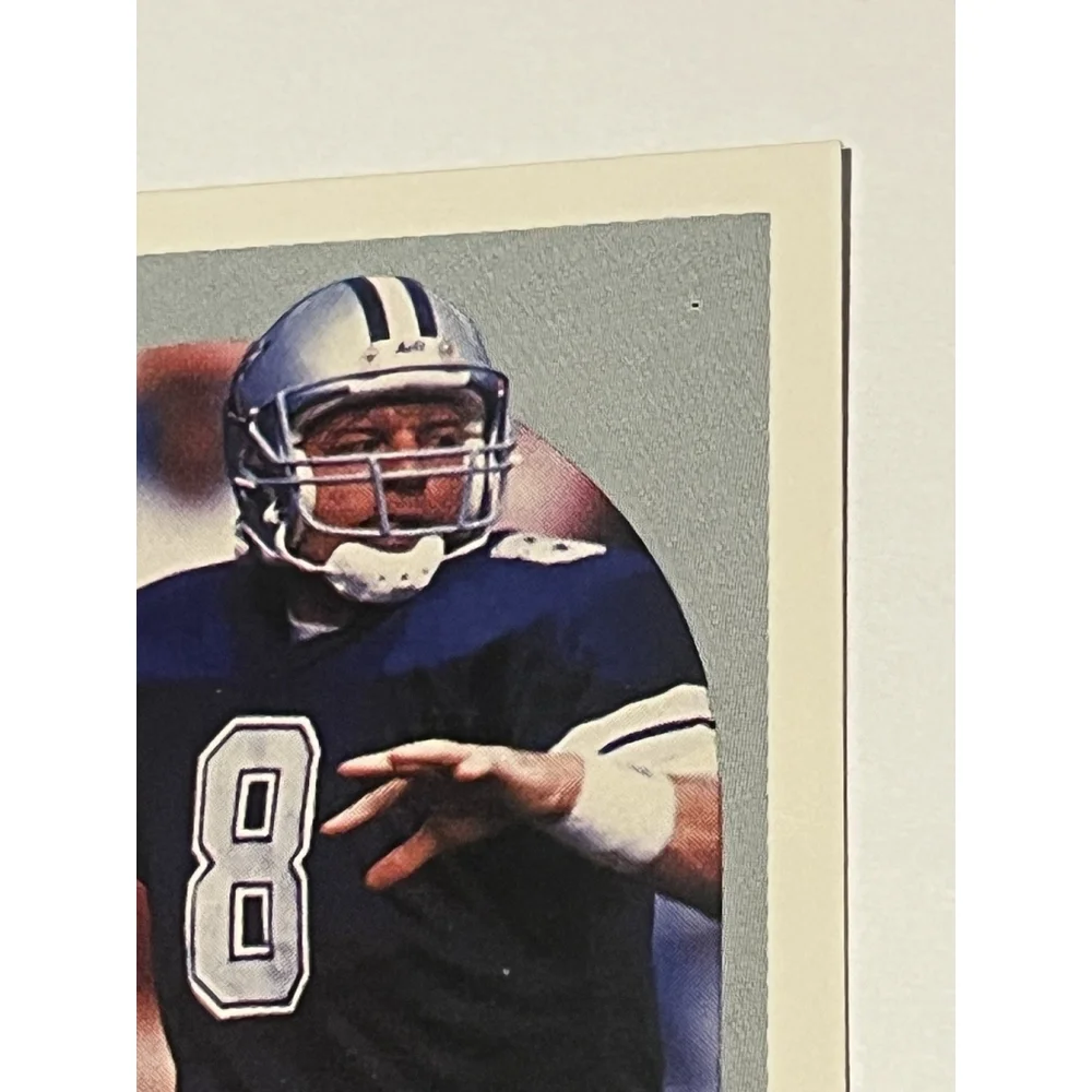 Troy Aikman Dallas Cowboys Football Card 1990 1991